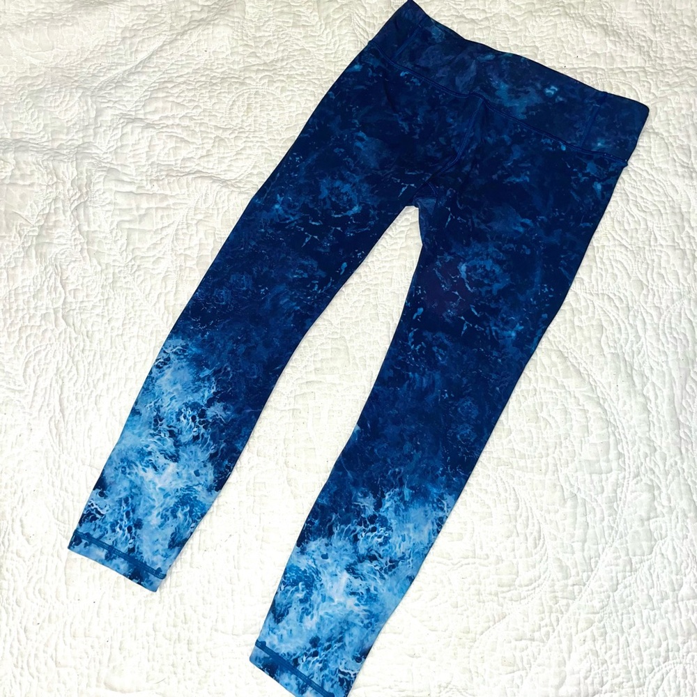 lululemon SUPER Rare Deep Sea Speed Wunder Under Tights!